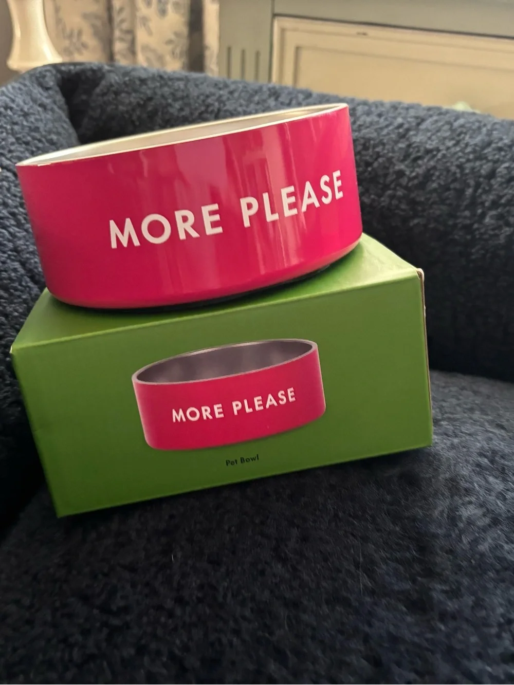 Kate Spade Dog Bed,Bowl,Bandana Set NEW!!♠️🐕🐾🦴🐶